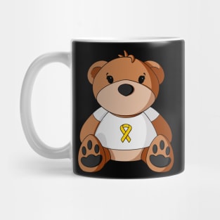 Sarcoma/Bone Cancer Awareness Teddy Bear Mug